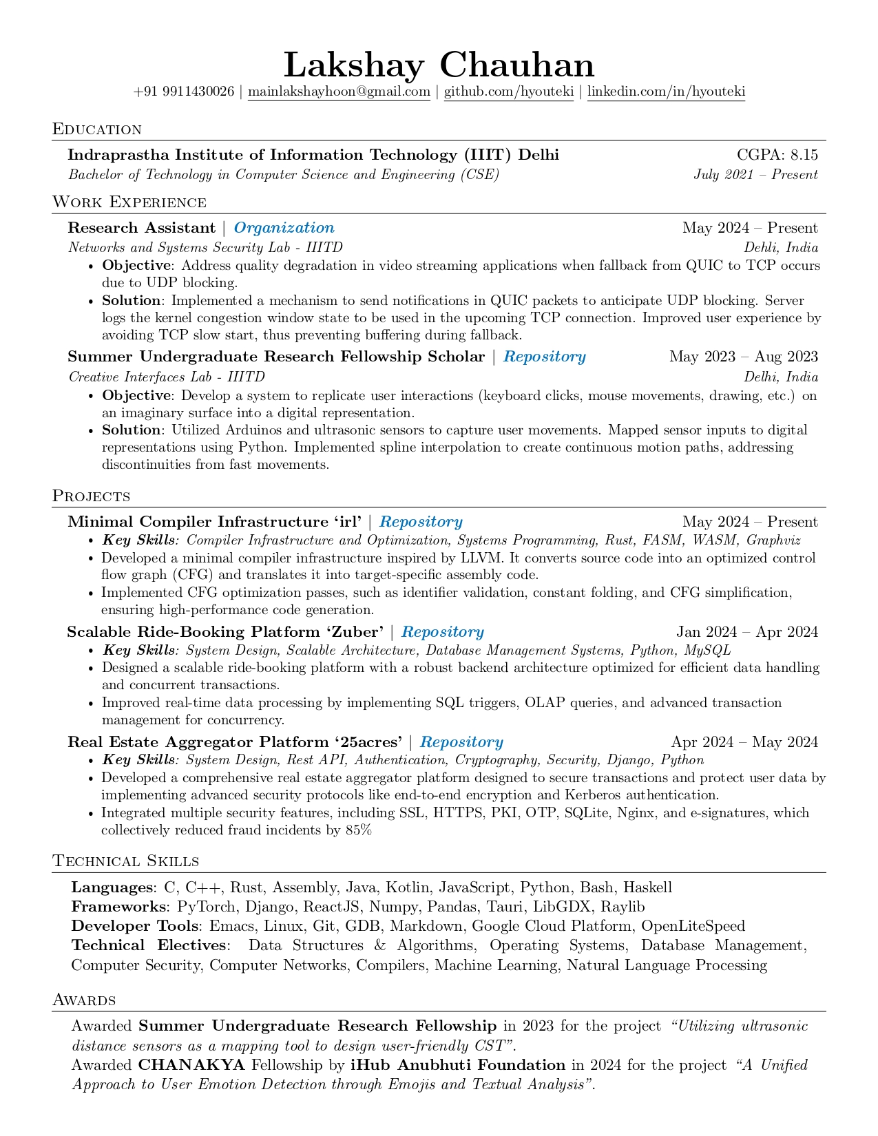 Resume